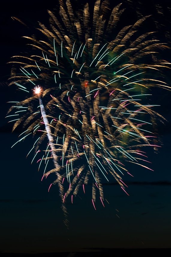 Feuerwerk zum Brunnenfest 2024