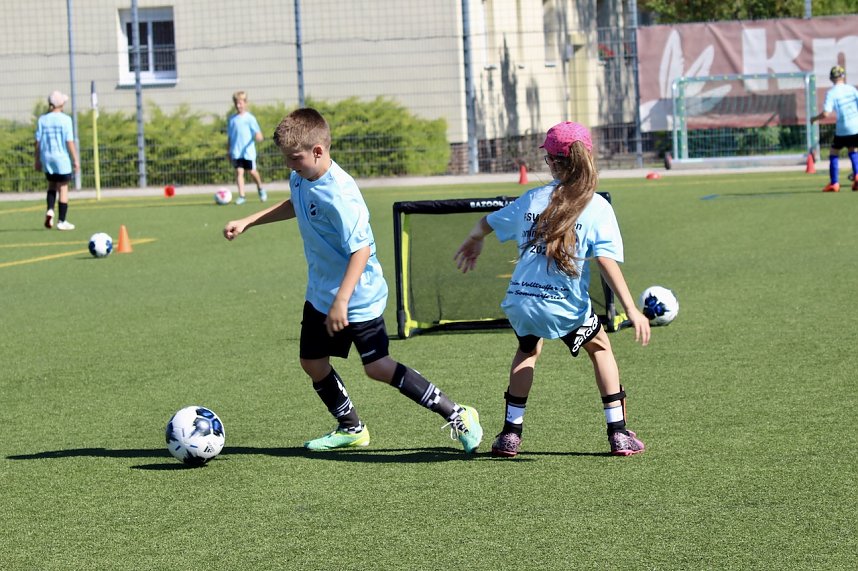 Fussball-Sommercamp im Stadion der Freundschaft in Bad Langensalza