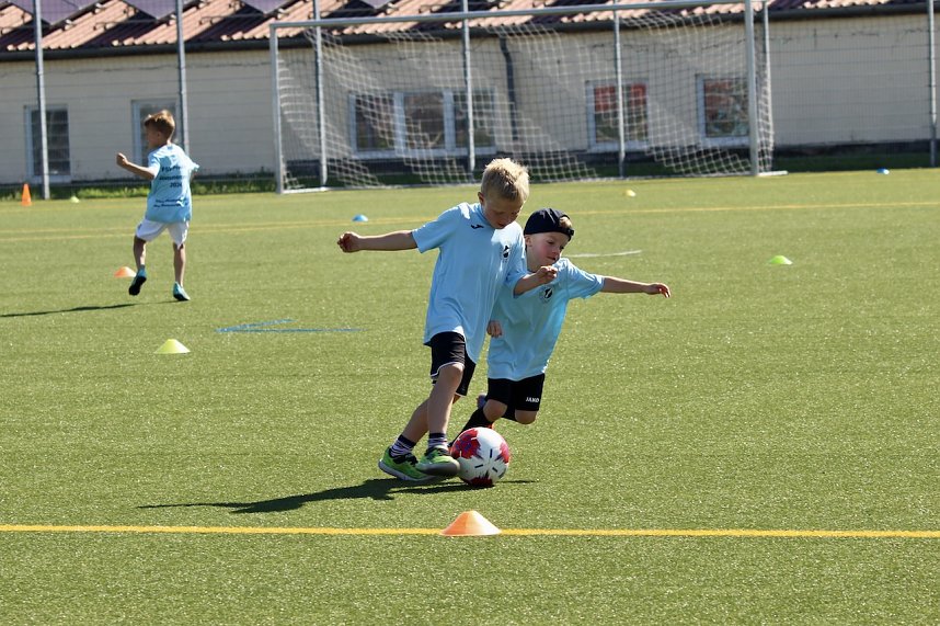 Fussball-Sommercamp im Stadion der Freundschaft in Bad Langensalza