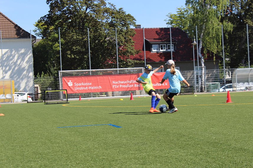 Fussball-Sommercamp im Stadion der Freundschaft in Bad Langensalza