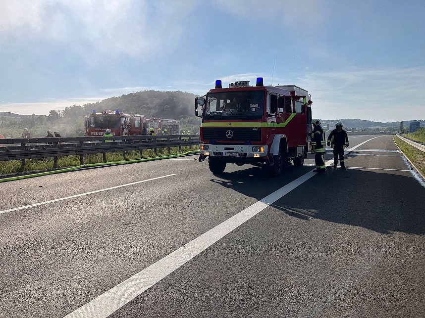 Unfall auf der Autobahn 38 bei Arenshausen