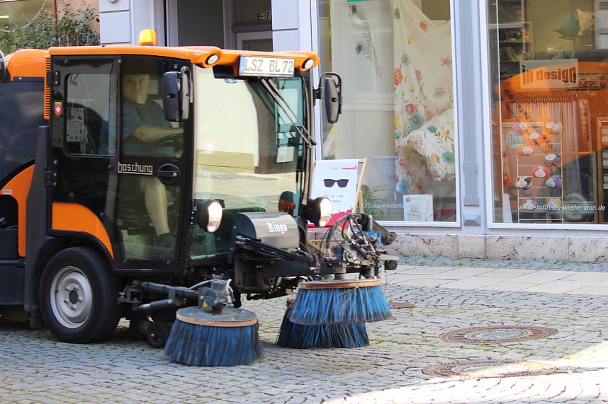 Vorbereitungen f&uuml;r das 30. Mittelalterfest in Bad Langensalza