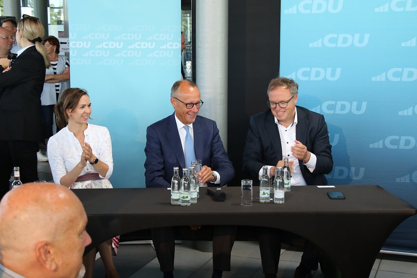 Wahlkampfauftakt mit Friedrich Merz