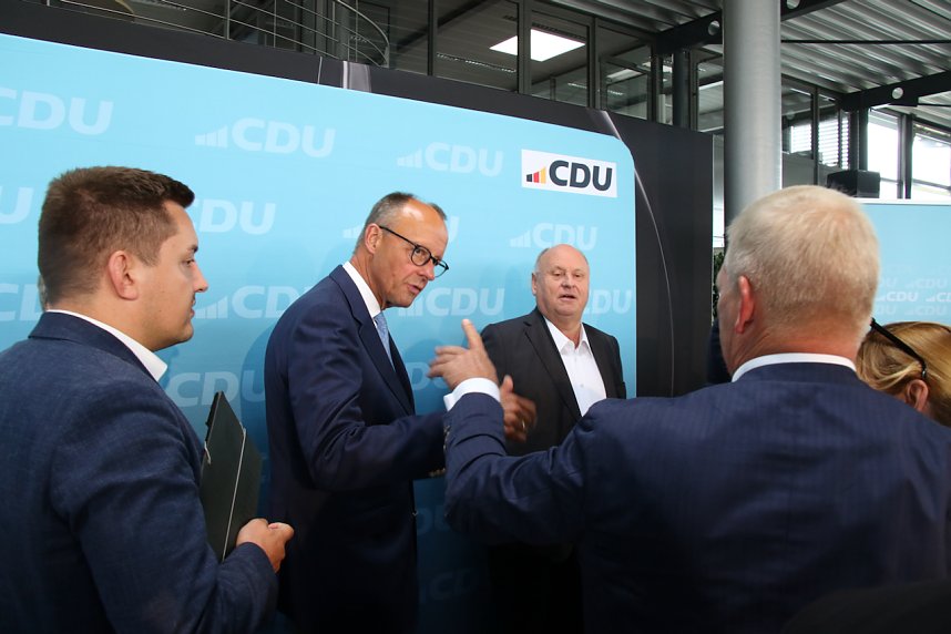 Wahlkampfauftakt mit Friedrich Merz