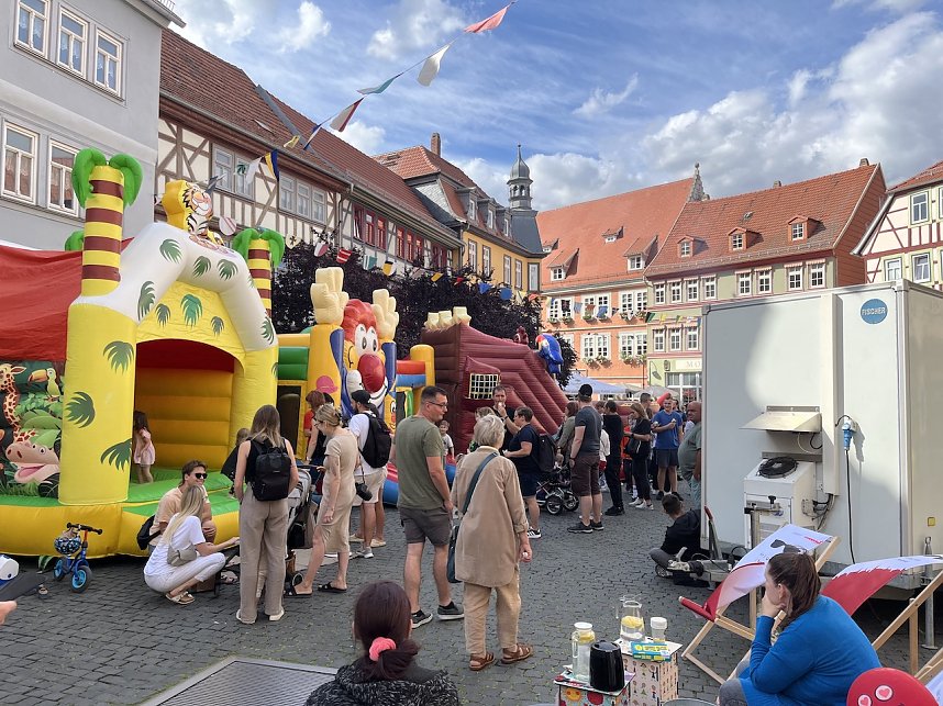 Wahlkampftag in Bad Langensalza