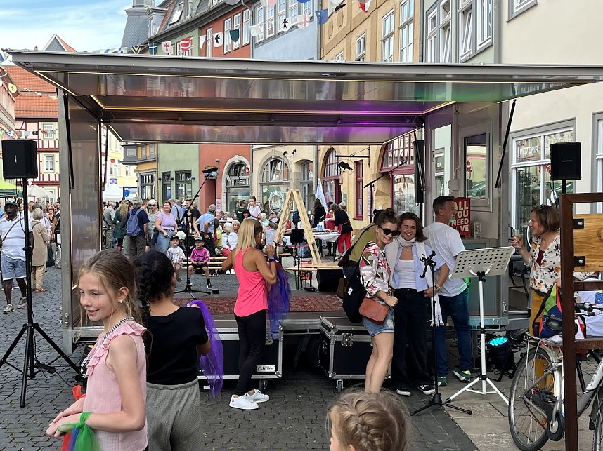 Wahlkampftag in Bad Langensalza