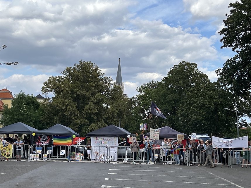 Wahlkampftag in Bad Langensalza