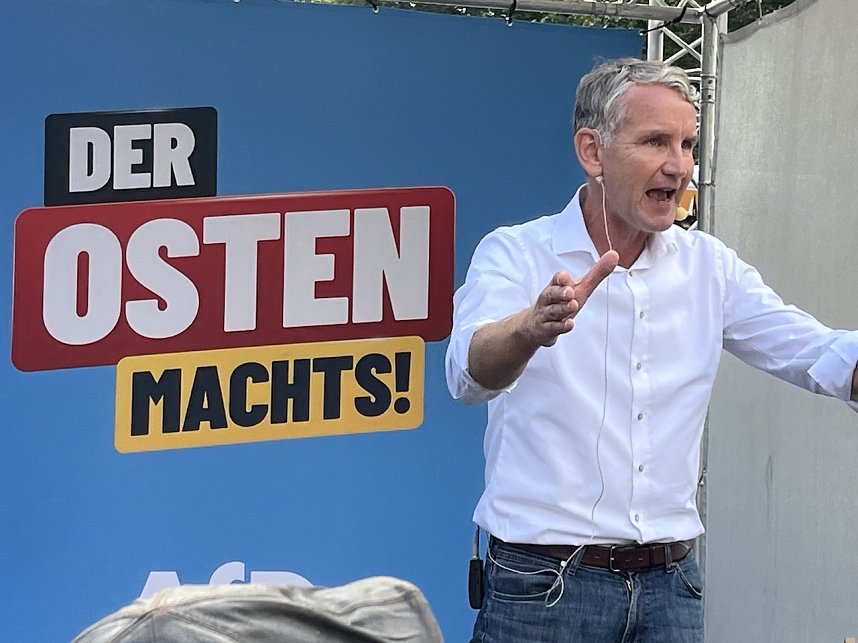 Wahlkampftag in Bad Langensalza