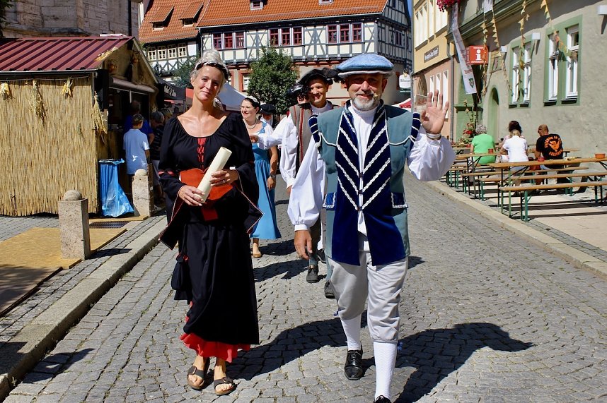 Er&ouml;ffnung 30. Mittelalterstadtfest Bad Langensalza