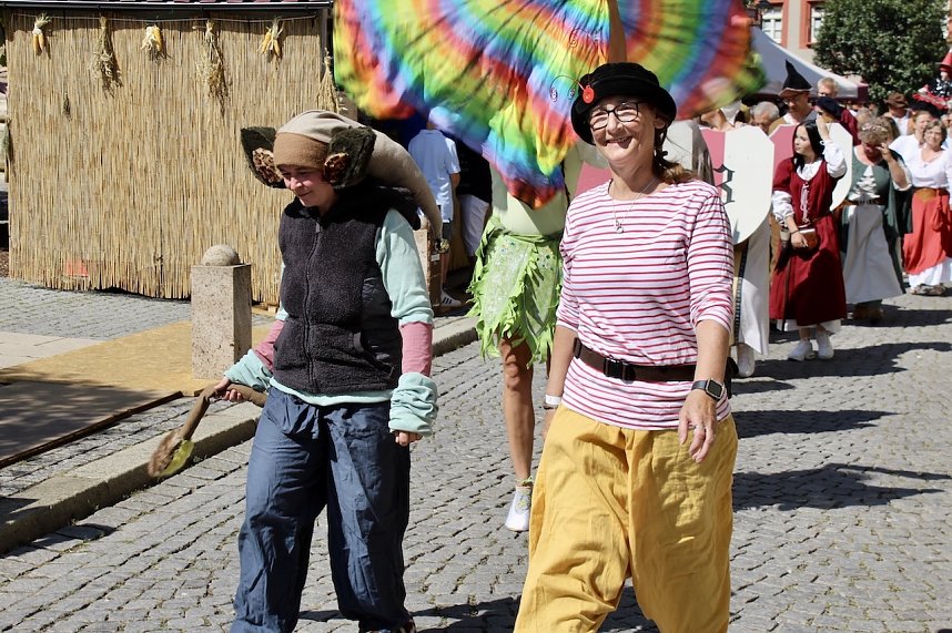 Er&ouml;ffnung 30. Mittelalterstadtfest Bad Langensalza