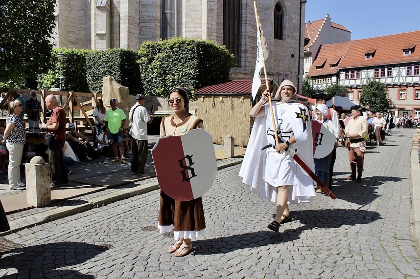 Er&ouml;ffnung 30. Mittelalterstadtfest Bad Langensalza