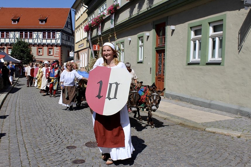 Er&ouml;ffnung 30. Mittelalterstadtfest Bad Langensalza