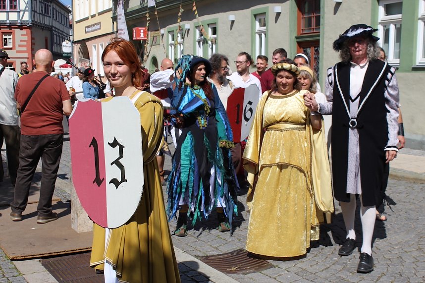 Er&ouml;ffnung 30. Mittelalterstadtfest Bad Langensalza