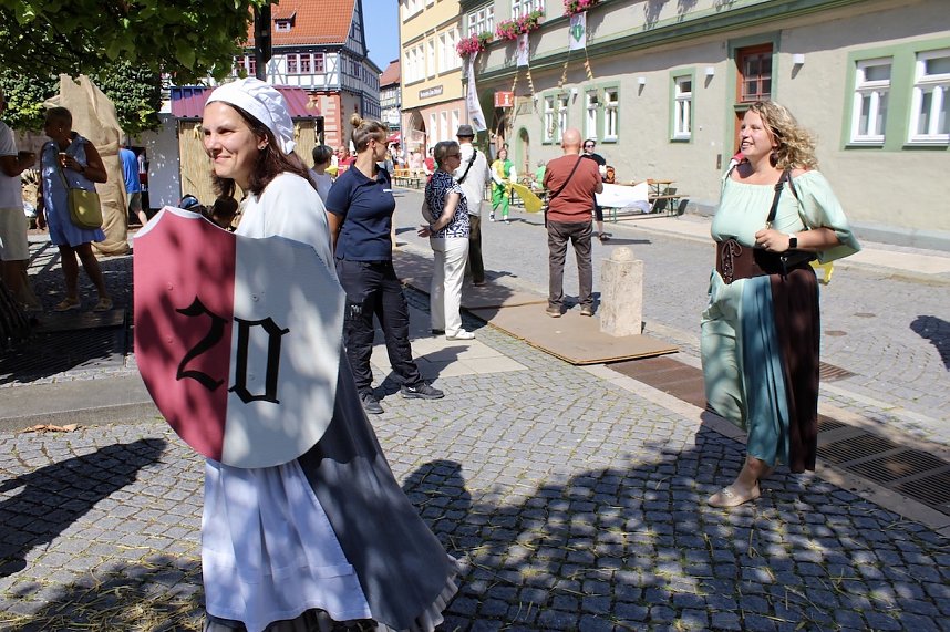 Er&ouml;ffnung 30. Mittelalterstadtfest Bad Langensalza