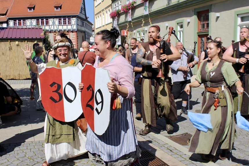 Er&ouml;ffnung 30. Mittelalterstadtfest Bad Langensalza