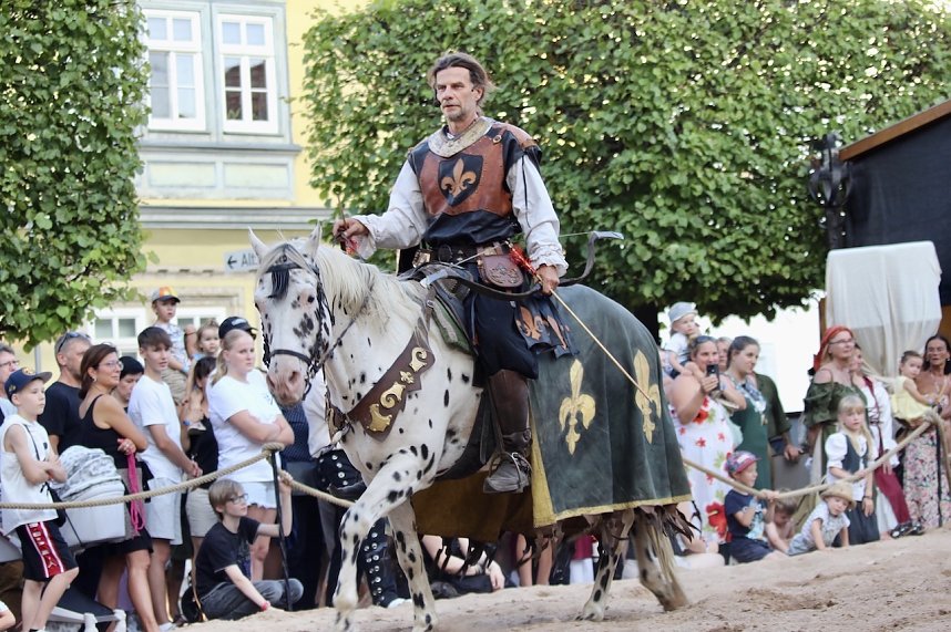 Hochprofessionelle Reitershow mit "Wenzel Ritterspiele"
