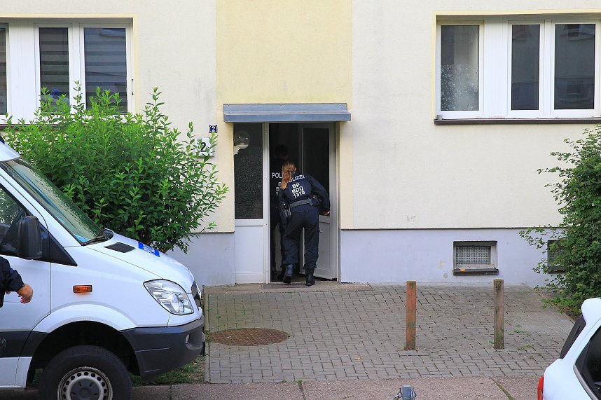 Razzia im Zusammenhang mit Schleuserkriminalit&auml;t 