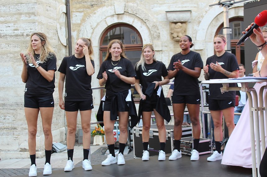 Saisoner&ouml;ffnung des Th&uuml;ringer HC auf dem Neumarkt