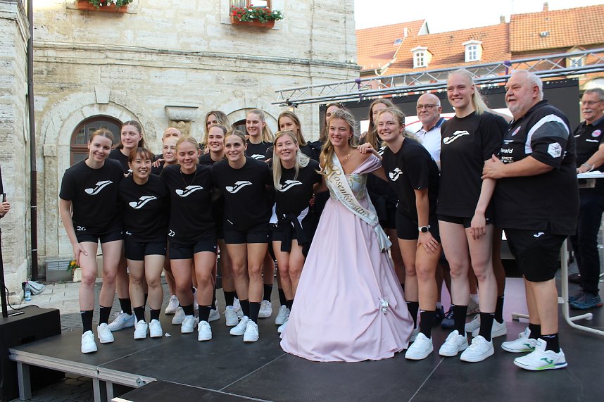 Saisoner&ouml;ffnung des Th&uuml;ringer HC auf dem Neumarkt