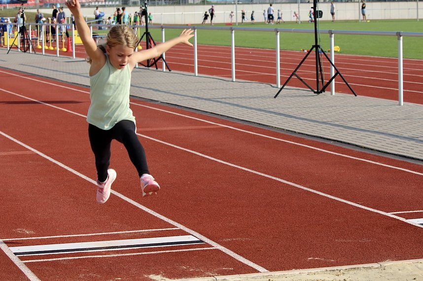 Sportfest im Stadion der Freundschaft in Bad Langensalza