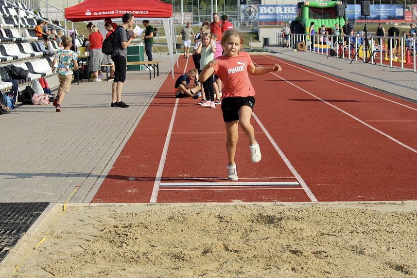 Sportfest im Stadion der Freundschaft in Bad Langensalza