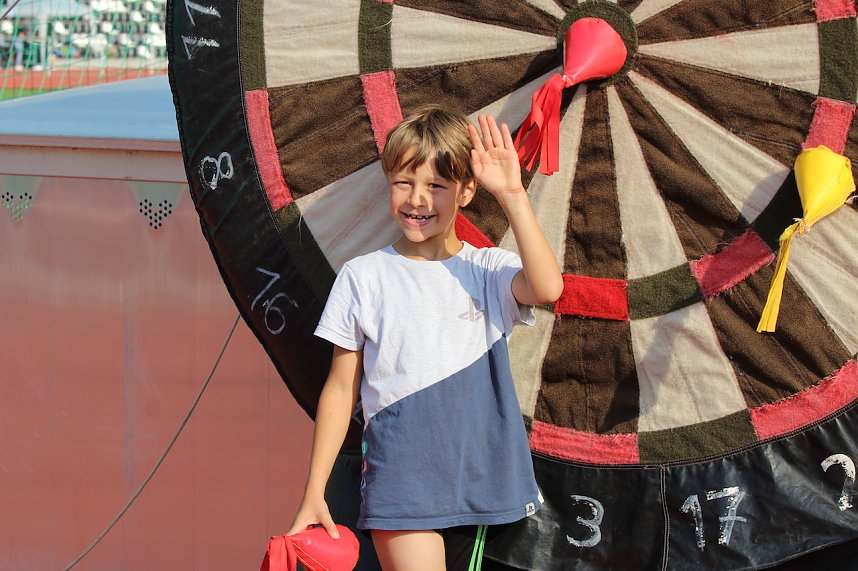 Sportfest im Stadion der Freundschaft in Bad Langensalza