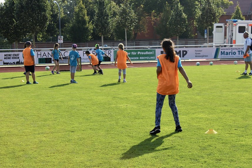 Sportfest im Stadion der Freundschaft in Bad Langensalza