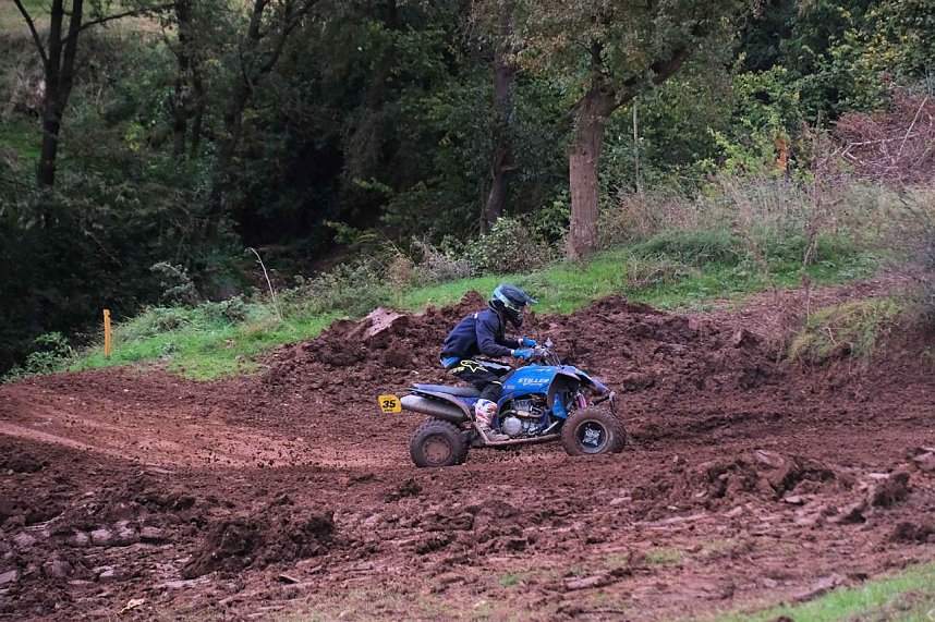Peter Blei unterwegs beim Motorcross