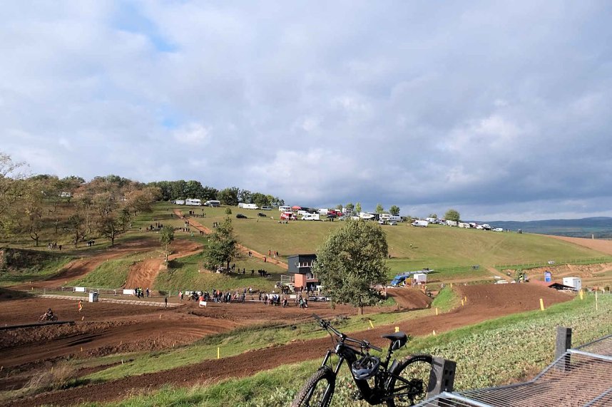 Peter Blei unterwegs beim Motorcross