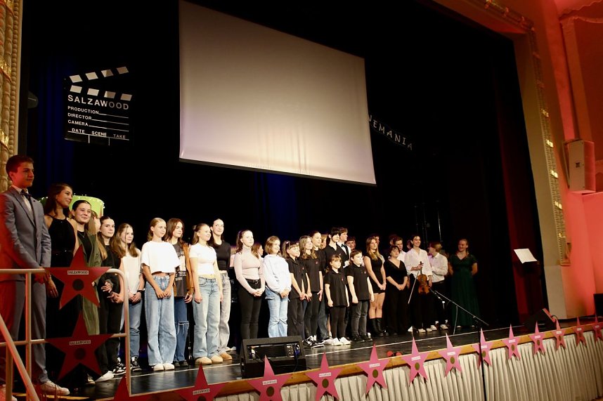 Finale bei der Gala des Salza-Gymnasiums Bad Langensalza