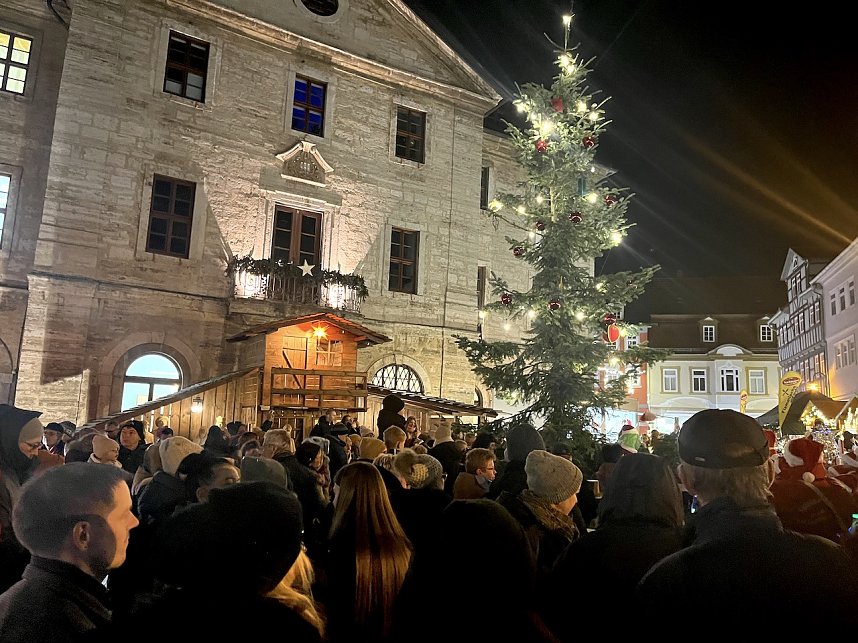 Er&ouml;ffnung des Bad Langensalzaer Weihnachtsmarktes 