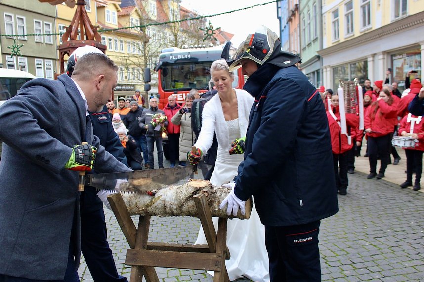 Hochzeit des B&uuml;rgermeisters Matthias Reinz in Bad Langensalza