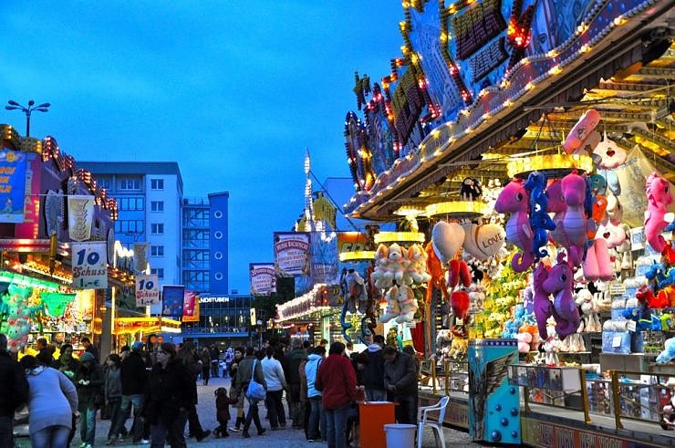 Ladynight auf den Jahrmarkt