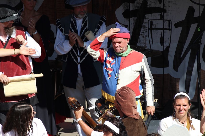 Das Jahr 2024 in Bad Langensalza - Herold beim Mittelalterfest