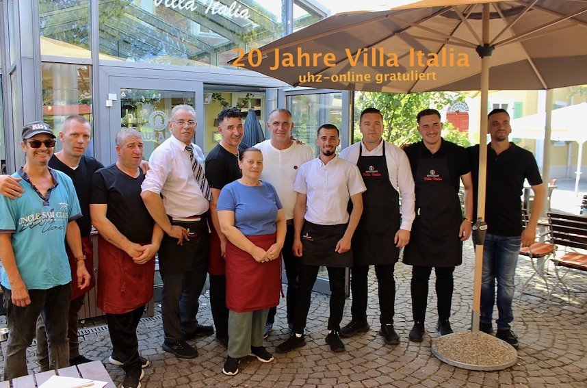 Das Jahr 2024 in Bad Langensalza - Die Villa Italia feiert ihr 20-j&auml;hriges Bestehen