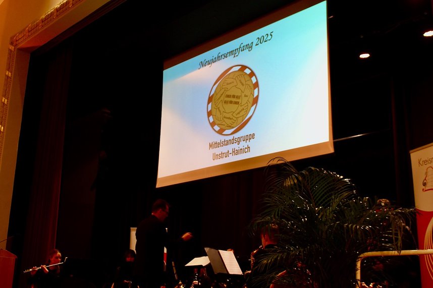 Neujahrsempfang im KKZ in Bad Langensalza, mit der Mittelstandsgruppe des Unstrut-Hainich-Kreises 
