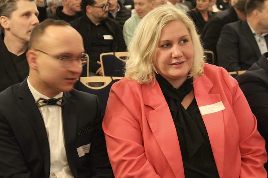 Jane Croll  (CDU Mitglied des Th&uuml;ringer Landtags) beim Neujahrsempfang im KKZ in Bad Langensalza