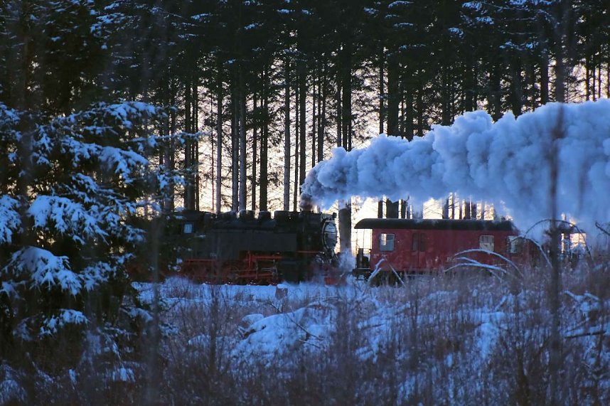 Winterlicher Harzausflug mit Kamera