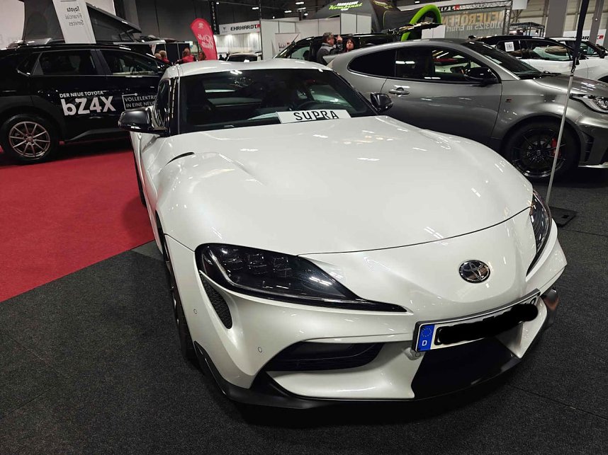 Peter Blei unterwegs auf der Automesse Erfurt