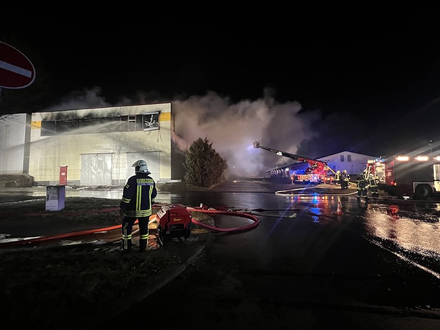 Feuer in M&uuml;hlhausen