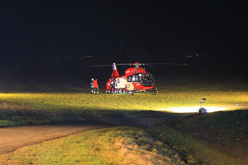 Schwerer Verkehrsunfall am Abend