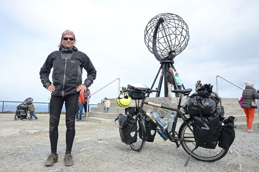 Weltenradler Thomas Meixner war in arktischen Gefilden unterwegs