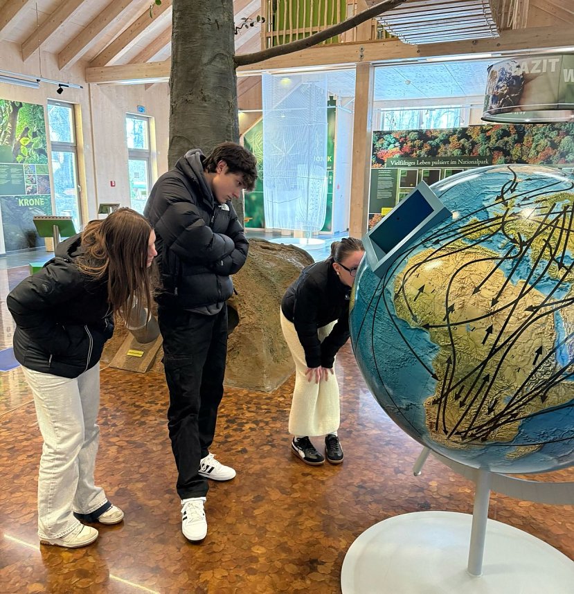 Sch&uuml;ler aus Argentinien besuchen die Kur- und Rosenstadt