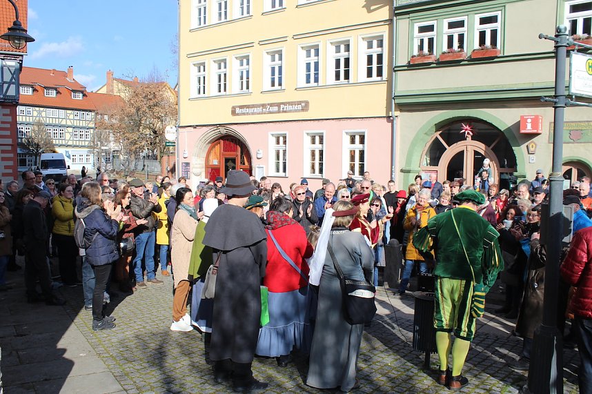 Sonderf&uuml;hrung zum Weltg&auml;stef&uuml;hrertag: Bad Langensalza ist auf den Beinen