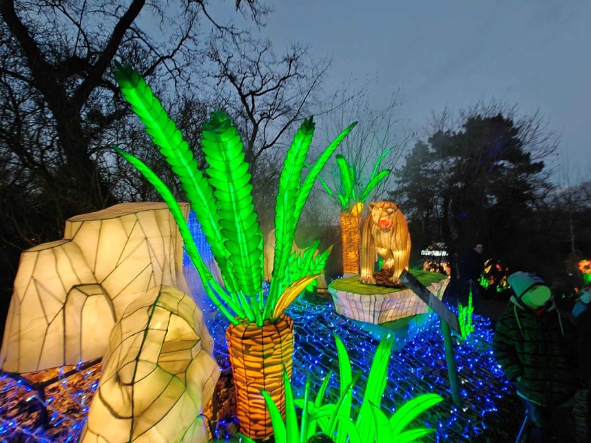 Magische Lichterwelten in Halle