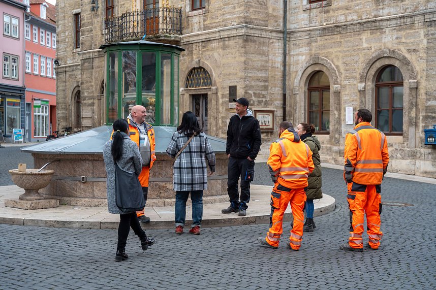 Fr&uuml;hjahrsputz und Stadt-Verbommeln in Bad Langensalza