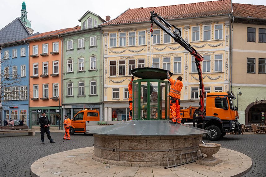 Fr&uuml;hjahrsputz und Stadt-Verbommeln in Bad Langensalza
