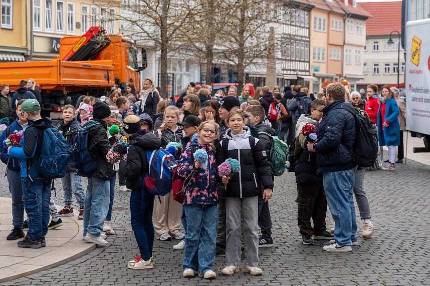 Fr&uuml;hjahrsputz und Stadt-Verbommeln in Bad Langensalza