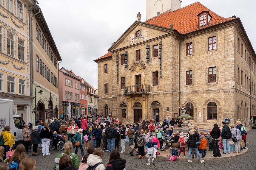 Fr&uuml;hjahrsputz und Stadt-Verbommeln in Bad Langensalza
