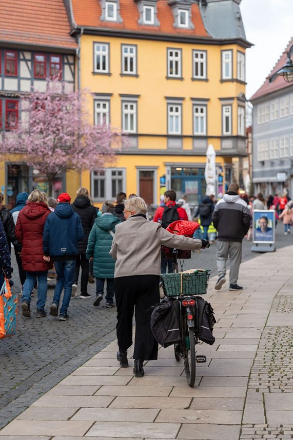 Fr&uuml;hjahrsputz und Stadt-Verbommeln in Bad Langensalza